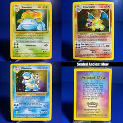 Original 151 Pokemon Cards 1999 [NM-LP] 100% Complete Set + Ancient Mew + 1st Ed - Image 2