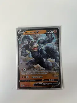 Pokemon TCG Machamp V 072/189 Astral Radiance Ultra Rare Holo 220HP ENG - Image 1