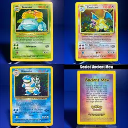 Original 151 Pokemon Cards 1999 [NM-LP] 100% Complete Set + Ancient Mew + 1st Ed - Image 2