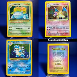 Original 151 Pokemon Cards 1999 [NM-LP] 100% Complete Set + Ancient Mew + 1st Ed - Image 2