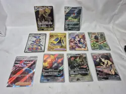 Pokemon Card Lot of 10 ULTRA RARES Full Art EX GX V ETC. RANDOM Sets NM/LP #6 - Image 1