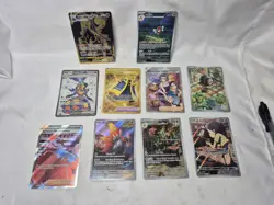 Pokemon Card Lot of 10 ULTRA RARES Full Art EX GX V ETC. RANDOM Sets NM/LP #6 - Image 2