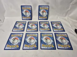 Pokemon Card Lot of 10 ULTRA RARES Full Art EX GX V ETC. RANDOM Sets NM/LP #6 - Image 3