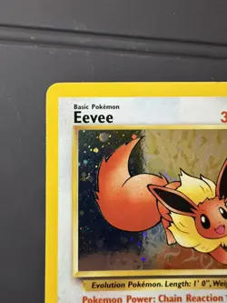 Pokemon Eevee Black Star Promo Holo Card 11/53 WOTC LP To NM - Image 3