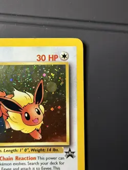Pokemon Eevee Black Star Promo Holo Card 11/53 WOTC LP To NM - Image 4