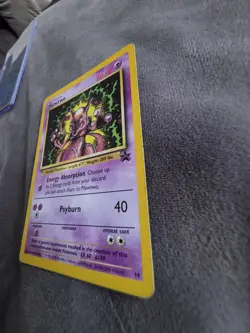 Mewtwo Promo #14 WOTC Black Star Promo 1999–2000 Non Holo Pokemon Card LP/MP - Image 4
