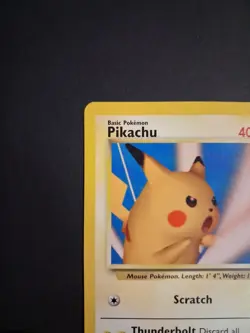 Pikachu Pokemon Snap Black Star Promo #26 WOTC Card 2001 MP Condition - Image 2