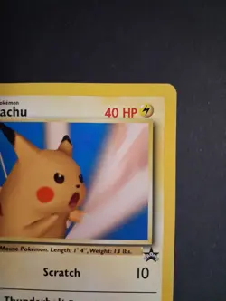 Pikachu Pokemon Snap Black Star Promo #26 WOTC Card 2001 MP Condition - Image 3