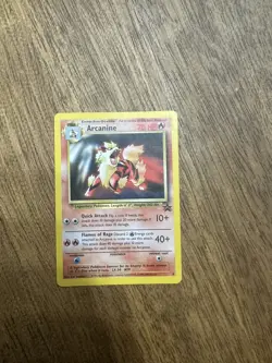 Pokemon Black Star Promo Card Arcanine 06/53 Wotc Promo Regular NM/LP - Image 1