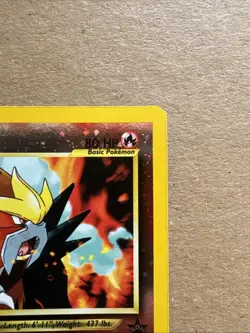 Entei - #34 - Black Star Promo - 2001 - Reverse-Holo - Vintage WOTC Pokemon Card - Image 4