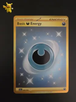 Pokemon TCG Basic Darkness Energy 098/064 Shrouded Fable Hyper Rare Holo ENG - Image 1
