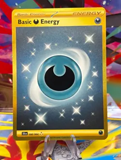 Pokemon TCG Basic Darkness Energy 098/064 Shrouded Fable Holo Rare EN 2024 - Image 1