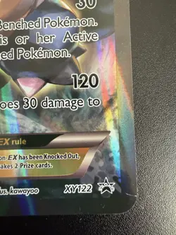 Pokemon TCG Blastoise EX Card 2016 XY122 Jumbo Black Star Promo - Image 2