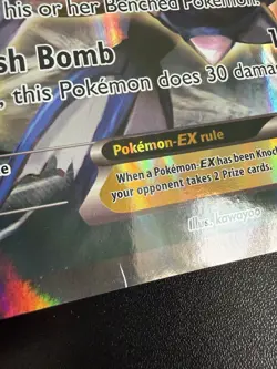 Pokemon TCG Blastoise EX Card 2016 XY122 Jumbo Black Star Promo - Image 4