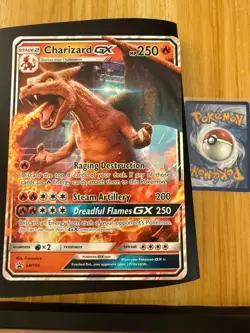 Charizard GX SM195 JUMBO Black Star Promo Pokemon Card 2019 Detective Pikachu - Image 1