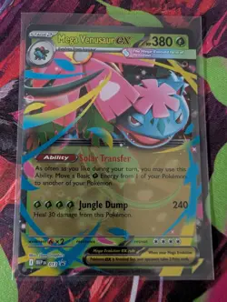 Mega Venusaur EX Holo Black Star Promo Pokemon Card, MEP 013 - Image 1