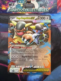 Pokemon Card Mega Kangaskhan EX MEP 025 Mega Evolution Black Star Promo NM - Image 1