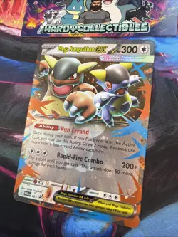 Pokemon Card Mega Kangaskhan EX MEP 025 Mega Evolution Black Star Promo NM - Image 2