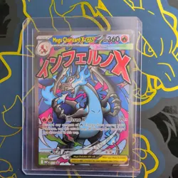 Mega Charizard X ex MEP 023 Black Star Promo Pokemon Card TCG - Image 1