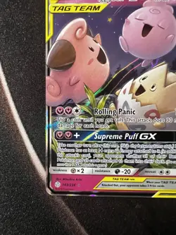 The Pokemon Company Togepi & Cleffa & Igglybuff GX 143/236 Cosmic Eclipse TAG T… - Image 3
