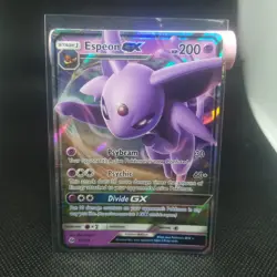 Espeon GX 61/149 Holo Ultra Rare Sun And Moon SM Base Set Pokemon TCG Near Mint - Image 1