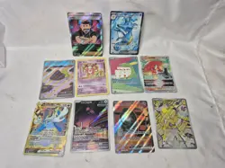 Pokemon Card Lot of 10 ULTRA RARES Full Art EX GX V ETC. RANDOM Sets NM/LP #5 - Image 2