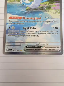 Pokemon TCG Altaria ex 253/182 SV04 Paradox Rift Holo SIR Full Art 260 HP - Image 3