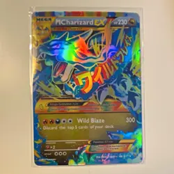 M Charizard EX 108/106 Flashfire Secret Rare Full Art Holo Pokemon TCG EN - Image 1