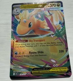 Mega Dragonite EX 152/217 Pokemon TCG Full Art Holo 370 HP English 2026 - Image 1