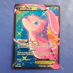 Pokemon TCG Mew EX Full Art Holo RC24/RC25 Legendary Treasures Ultra Rare Eng - Image 1
