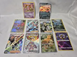 Pokemon Card Lot of 10 ULTRA RARES Full Art EX GX V ETC. RANDOM Sets NM/LP #4 - Image 1