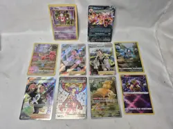 Pokemon Card Lot of 10 ULTRA RARES Full Art EX GX V ETC. RANDOM Sets NM/LP #4 - Image 2