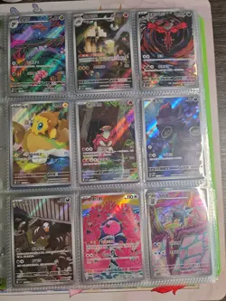 180 Pokemon Card Lot V VMAX EX Full Art Holo Rare AR SR Binder Collection - Image 1