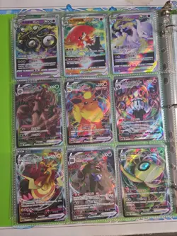 180 Pokemon Card Lot V VMAX EX Full Art Holo Rare AR SR Binder Collection - Image 4