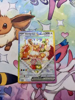 Pokemon TCG Eevee EX Prismatic Evolutions Special Illustration Card 174 - Image 1