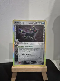Pokemon Umbreon 17/113 - Holo Rare - EX Delta Species - 2005 - MP - Image 1