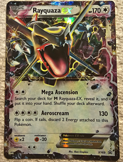 The Pokemon Company Rayquaza EX XY69 XY Holo Promo English 170 HP 2015 - Image 1