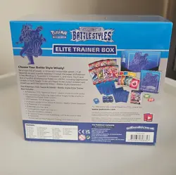 Pokemon TCG Sword & Shield Battle Styles Elite Trainer Box English 65 Cards 2021 - Image 2