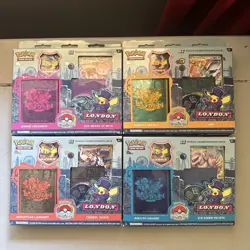 POKEMON TCG! London 2022 World Championship Deck Display Sealed Set of 4 - Image 1