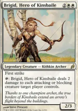 MTG English Brigid, Hero of Kinsbaile NM Foil Lorwyn - Image 1