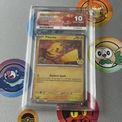 Pokemon TCG Pikachu Pokemon Day 2026 Promo Card 051/162 Ace 10 Perfect Subs - Image 1
