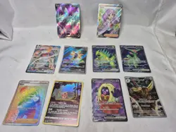 Pokemon Card Lot of 10 ULTRA RARES Full Art EX GX V ETC. RANDOM Sets NM/LP #2 - Image 1