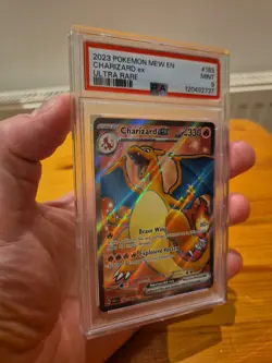 PSA 9 Charizard ex 183/165 Scarlet & Violet 151 Pokemon Card - Image 2