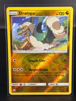 Drampa - 159/236 - Rare Reverse Holo Cosmic Eclipse Pokemon NM - 71 - Image 1