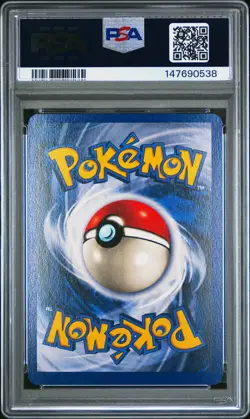 1999 POKEMON BASE SET UNLIMITED #1 ALAKAZAM-HOLO PSA 9 - Image 2