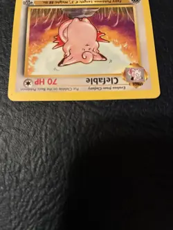 Pokemon 1999 TCG Jungle Regular Finish Card -- Clefable 17/64 1st Edition - Image 3