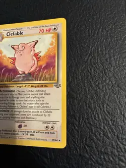Pokemon 1999 TCG Jungle Regular Finish Card -- Clefable 17/64 1st Edition - Image 5