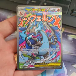 Pokemon Mega Charizard X EX 023 Mega Evolution Promo Foil 360 HP Card - Image 1