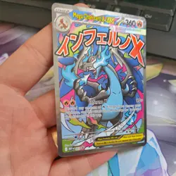 Pokemon Mega Charizard X EX 023 Mega Evolution Promo Foil 360 HP Card - Image 3