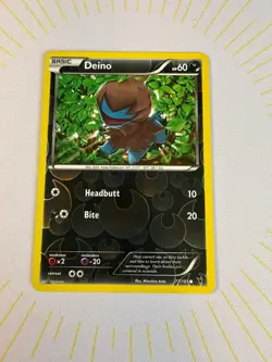 Deino 77/101 Common Noble Victories Pokemon Reverse Holo NM - Image 2
